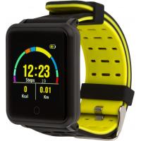 Фітнес браслет Atrix Pro Sport A950 IPS Pulse and AD black-yellow (fbapsa950by)