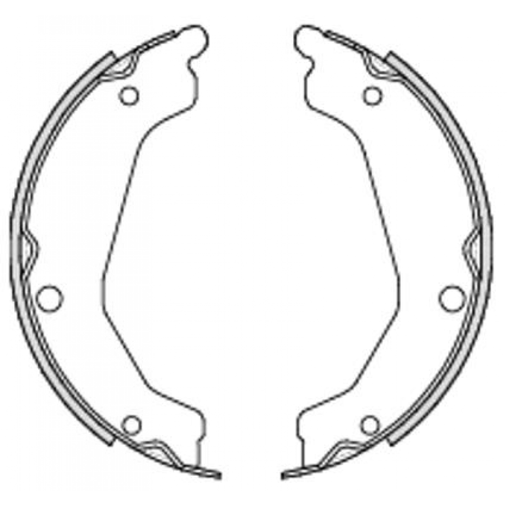 Гальмівні колодки REMSA 4694.00 Гальмівні колодки REMSA 4694.00