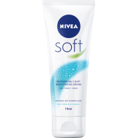 Nivea Soft face cream Refreshing moisturizing For face, hands and body 75 ml (4005900008954/4005808890576/4006000009599)