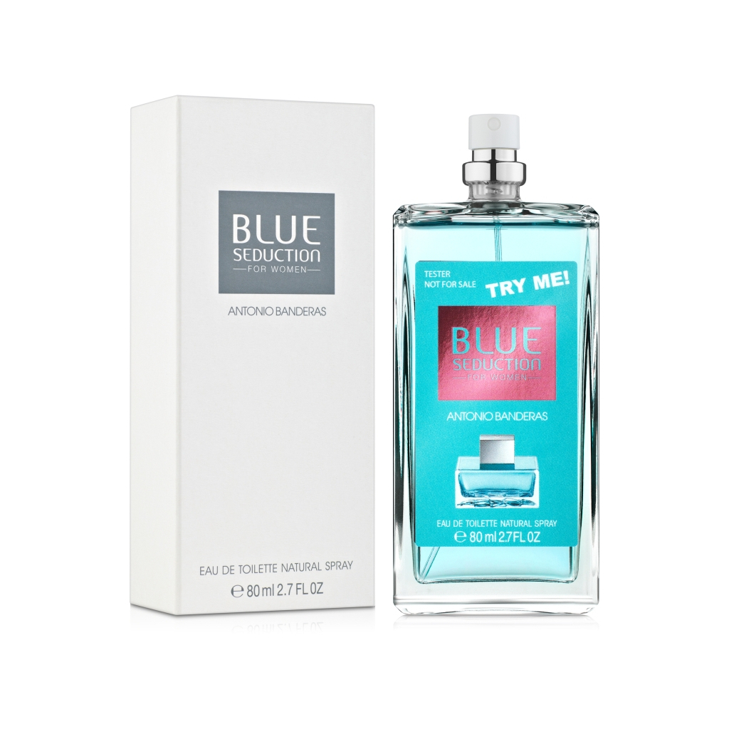 Туалетна вода Banderas Blue Seduction For Women тестер 80 мл (8411061982082)
