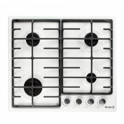 Варочна поверхня Borgio 6940-17 FFD white Enamelled