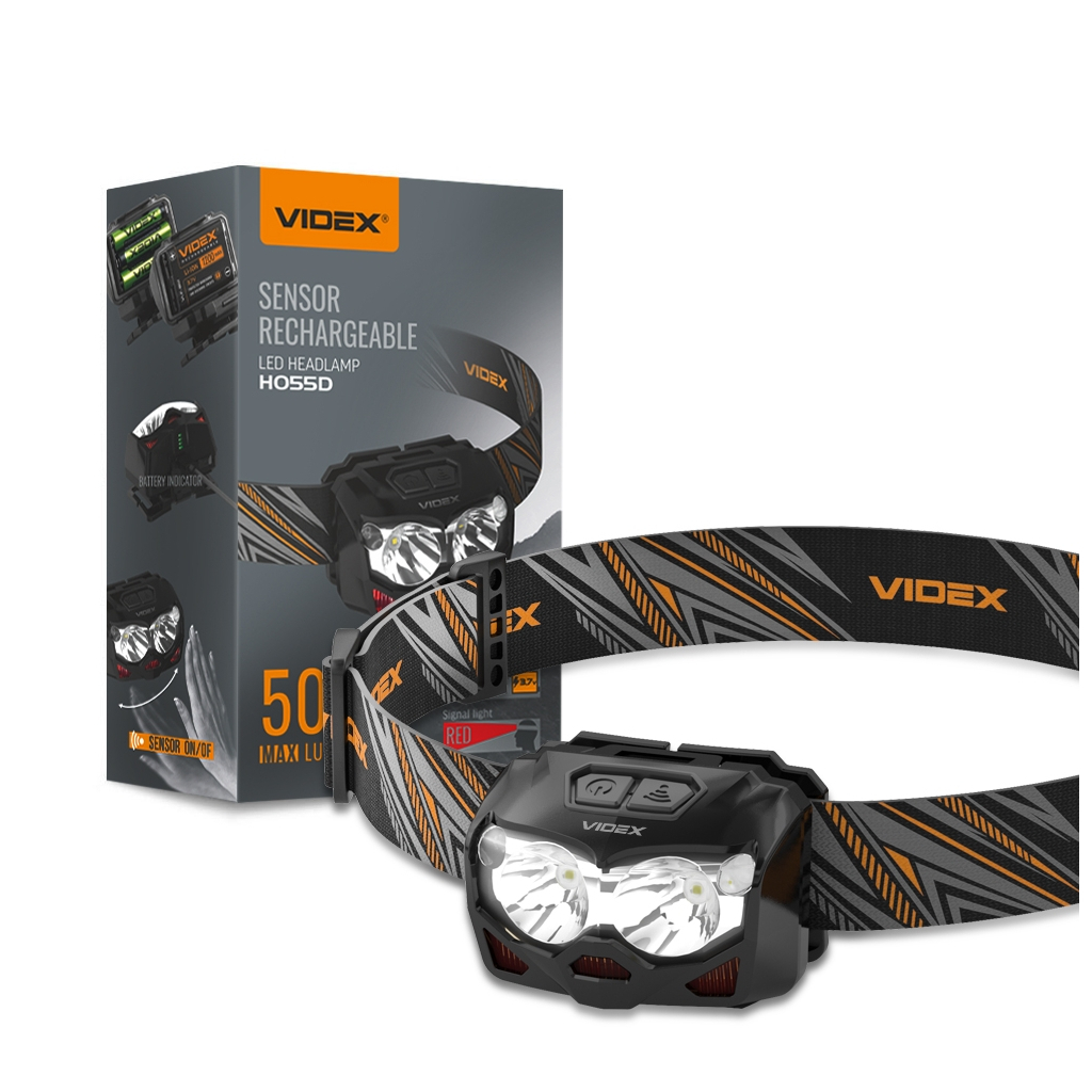 Ліхтар Videx VLF-H055D 500Lm 5000K (VLF-H055D) Ліхтар Videx VLF-H055D 500Lm 5000K (VLF-H055D)