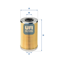 Fuel filter UFI 26.694.00