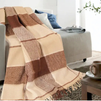 Yaroslav plaid from New Zealand wool 22/11 170x200 (40237)