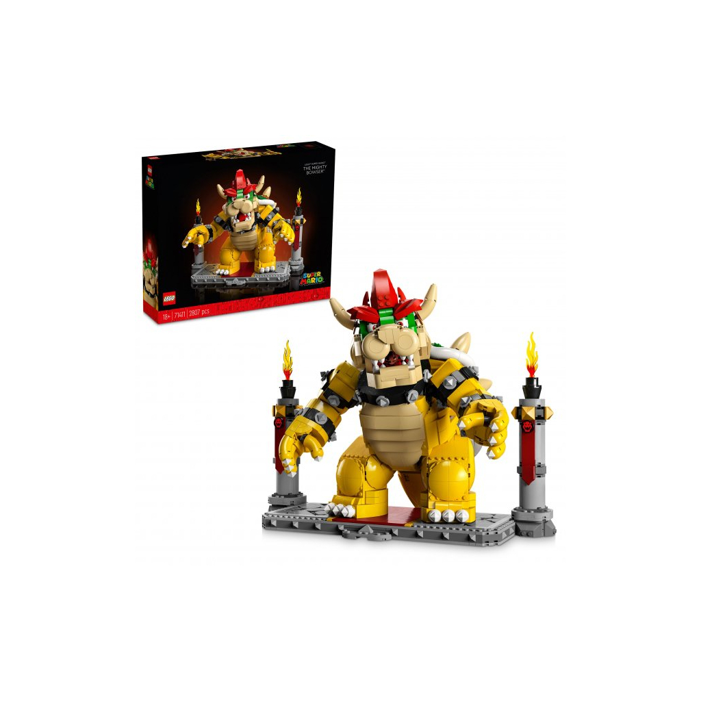 Конструктор LEGO Super Mario Могутній Боузер 2807 деталей (71411) Конструктор LEGO Super Mario Могутній Боузер 2807 деталей (71411)