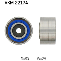 Belt tensioner roller SKF VKM 22174