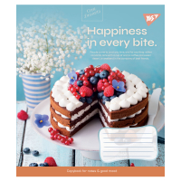 Notebook Yes A5 Desserts 96 sheets, line (766506)