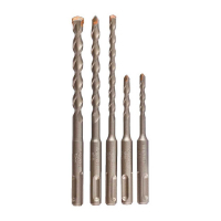 Drill set Milwaukee SDS+ CONTRACTOR 5/6x110, 6/8/10x160, 5 pcs (4932471242)