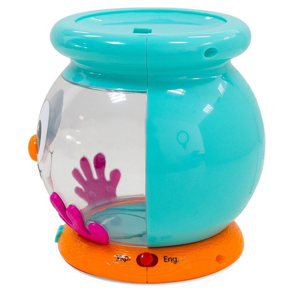 Розвиваюча іграшка Kiddi Smart Інтерактивна навчальна іграшка Smart-Акваріум українська та англійська мова (207659)