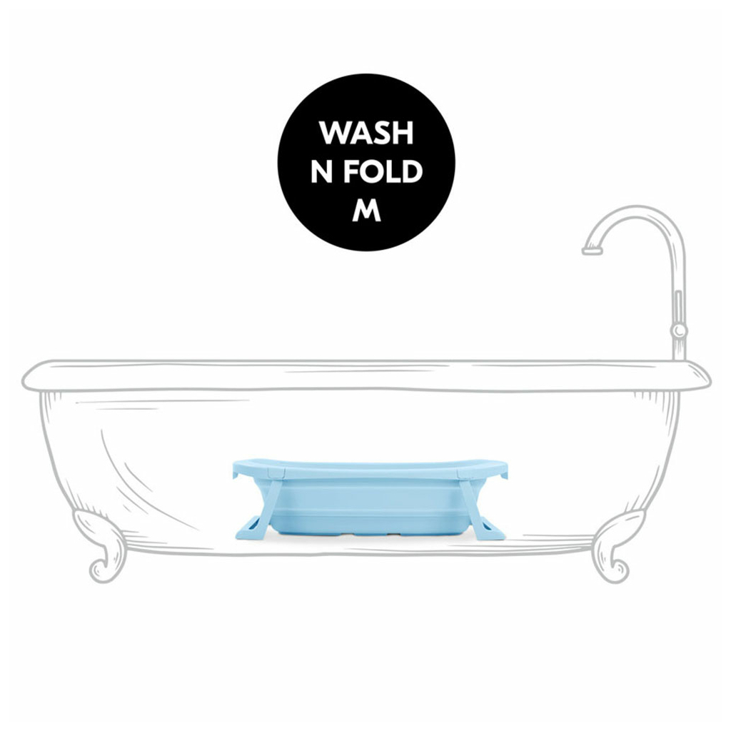 Ванночка Hauck Wash N Fold M Light Blue (72702-7) Ванночка Hauck Wash N Fold M Light Blue (72702-7)