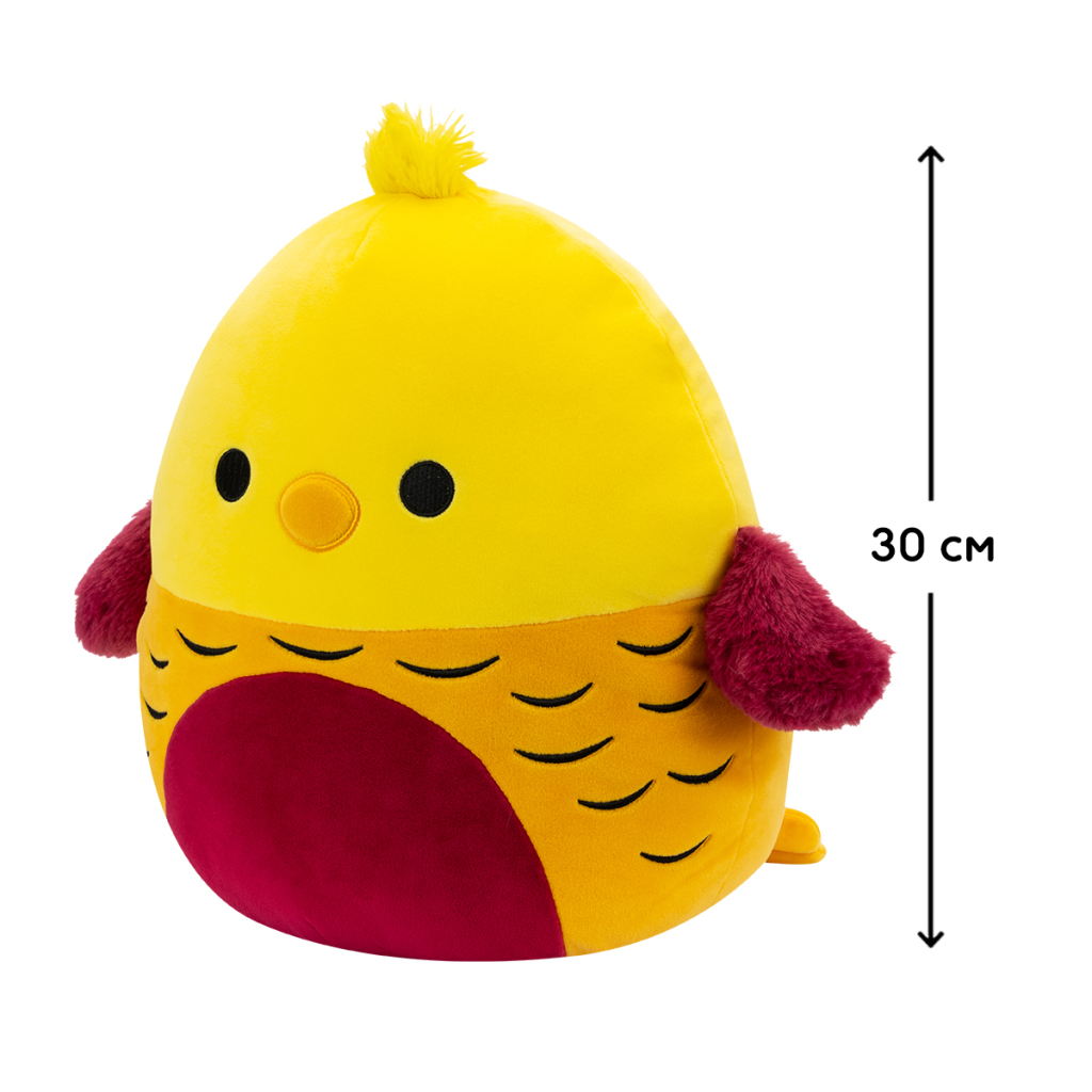 М'яка іграшка Squishmallows Фазан Бек 30 см (SQCR04145)