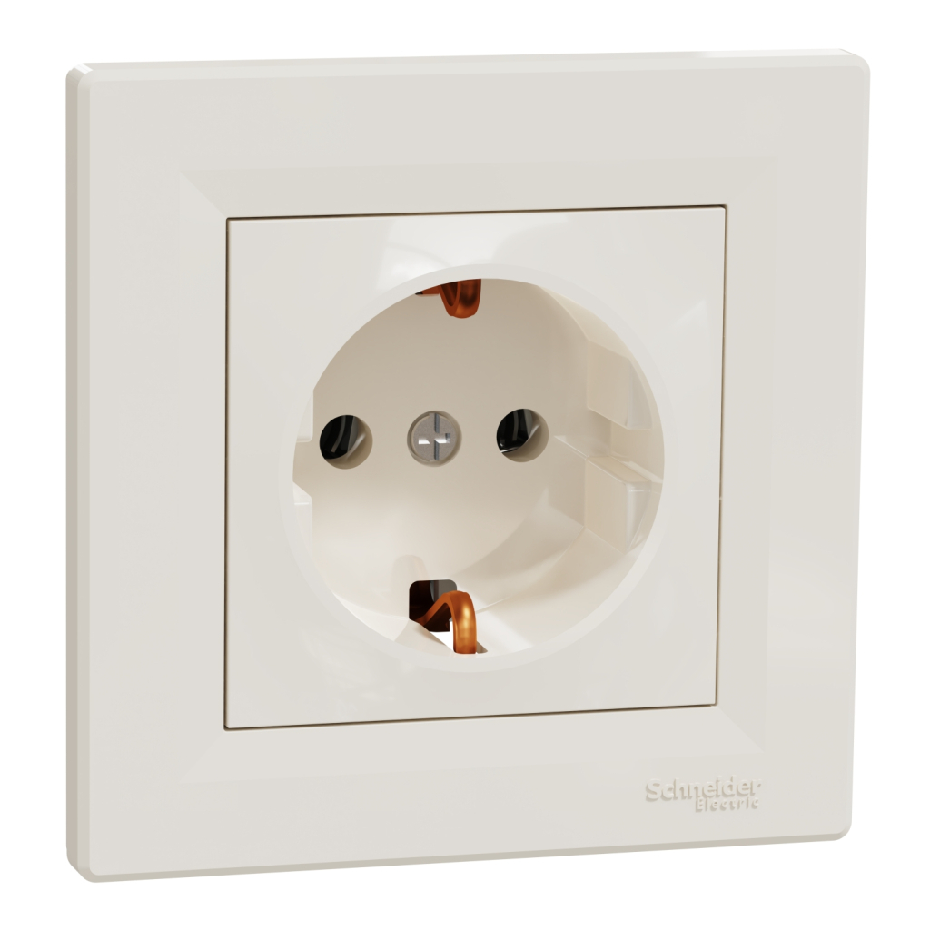 Розетка Schneider Electric ASFORA крем (EPH2900123)
