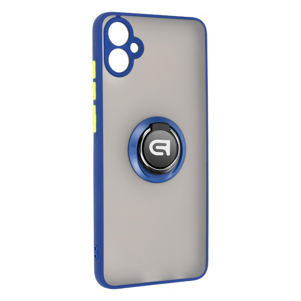 Чохол до мобільного телефона Armorstandart Frosted Matte Ring Samsung A05 (A055) Navy Blue (ARM72762) Чохол до мобільного телефона Armorstandart Frosted Matte Ring Samsung A05 (A055) Navy Blue (ARM72762)