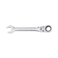 KING TONY combination wrench 11 mm with cardan and ratchet (373011M)