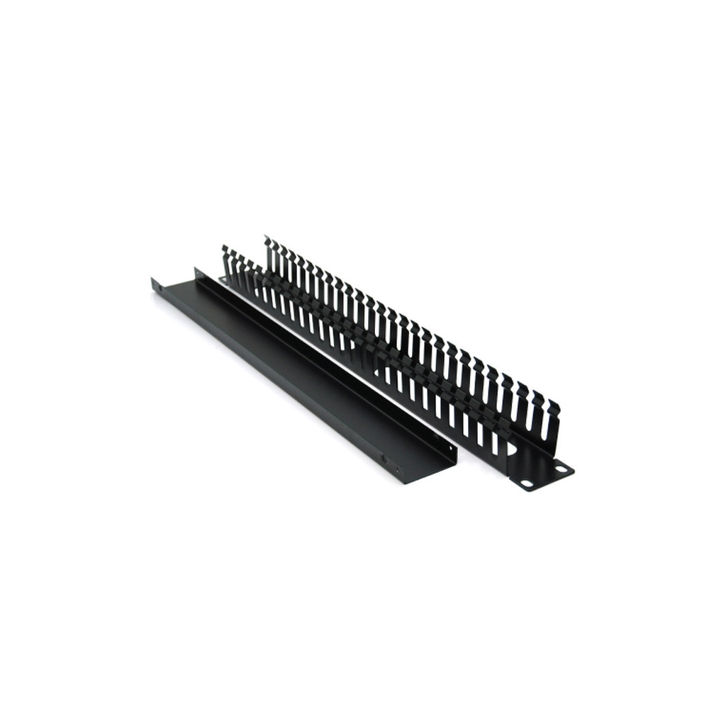 Кабельний організатор 19" 1U/24Port з кришкою, корпус метал Voltronic (26001) Кабельний організатор 19" 1U/24Port з кришкою, корпус метал Voltronic (26001)