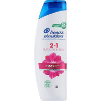 Шампунь Head & Shoulders 2 в 1 Проти лупи Гладке та шовковисте 330 мл (8700216304856)