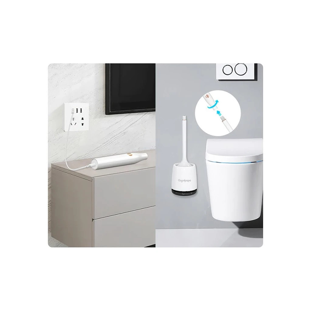 Йоржик для унітазу Xiaomi Good Dad Cordless Electric Toilet Brush UV-Sterilization (Ф32841)