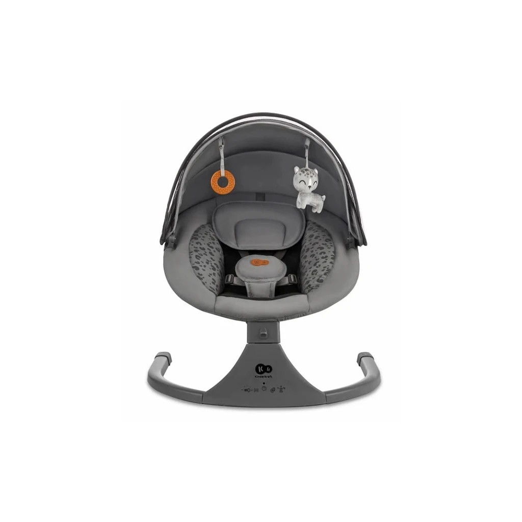 Крісло-гойдалка Kinderkraft Lumi 2 Dark Grey (5902533925025)