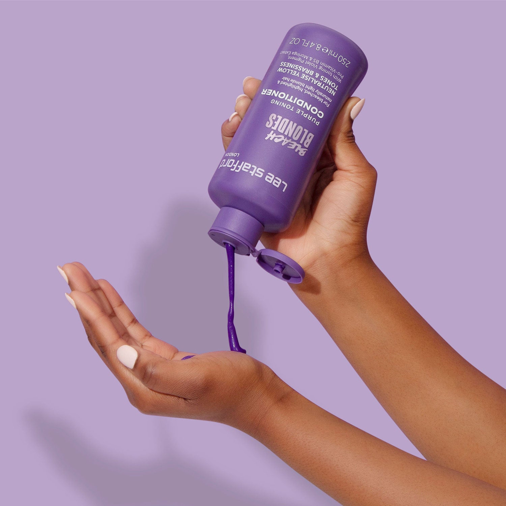 Кондиціонер для волосся Lee Stafford Bleach Blondes Purple Toning Conditioner 50 мл (5060282708372)