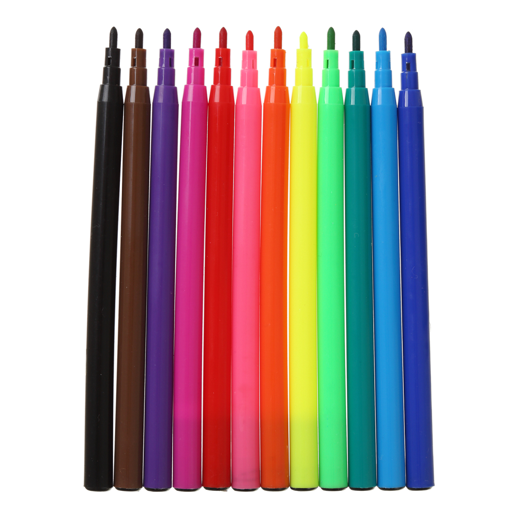 Фломастери ZiBi SMART Line Магія 12 кольорів (ZB.2813)