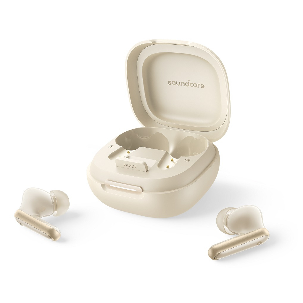 Навушники Anker SoundCore P40i TWS Oat White (A3955G21) Навушники Anker SoundCore P40i TWS Oat White (A3955G21)