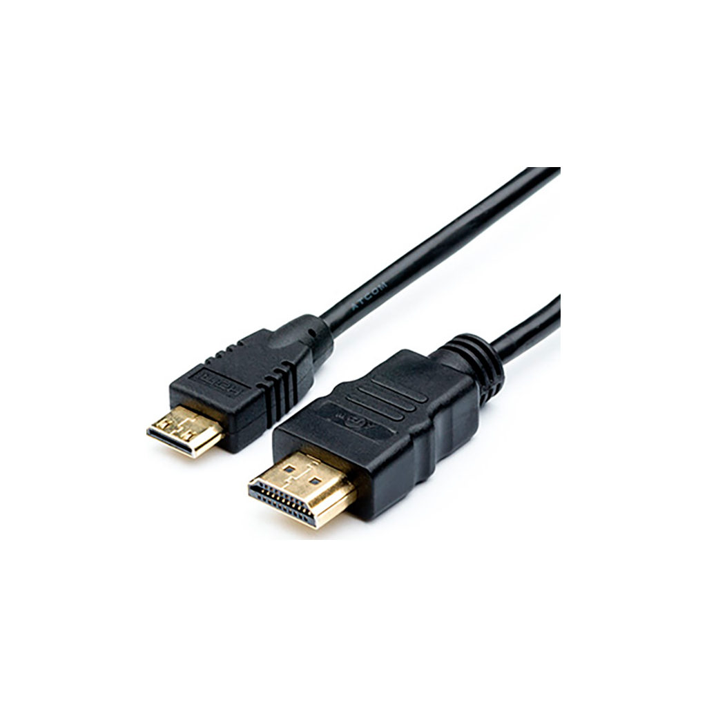Кабель мультимедійний HDMI M to HDMI micro M 2.0m Atcom (11502)