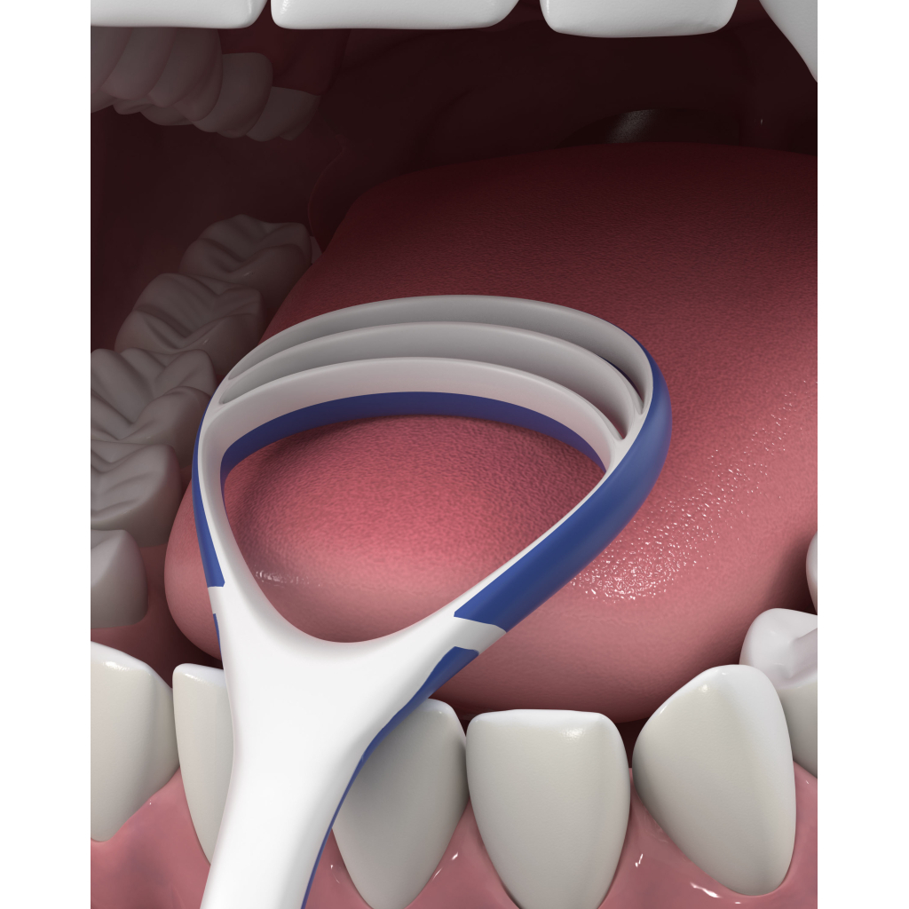 Очищувач язика DenTek Комфортне очищення Помаранчевий (2.0021/3)
