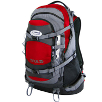 Tourist backpack Terra Incognita Tirol 35 red / gray (4823081500759)