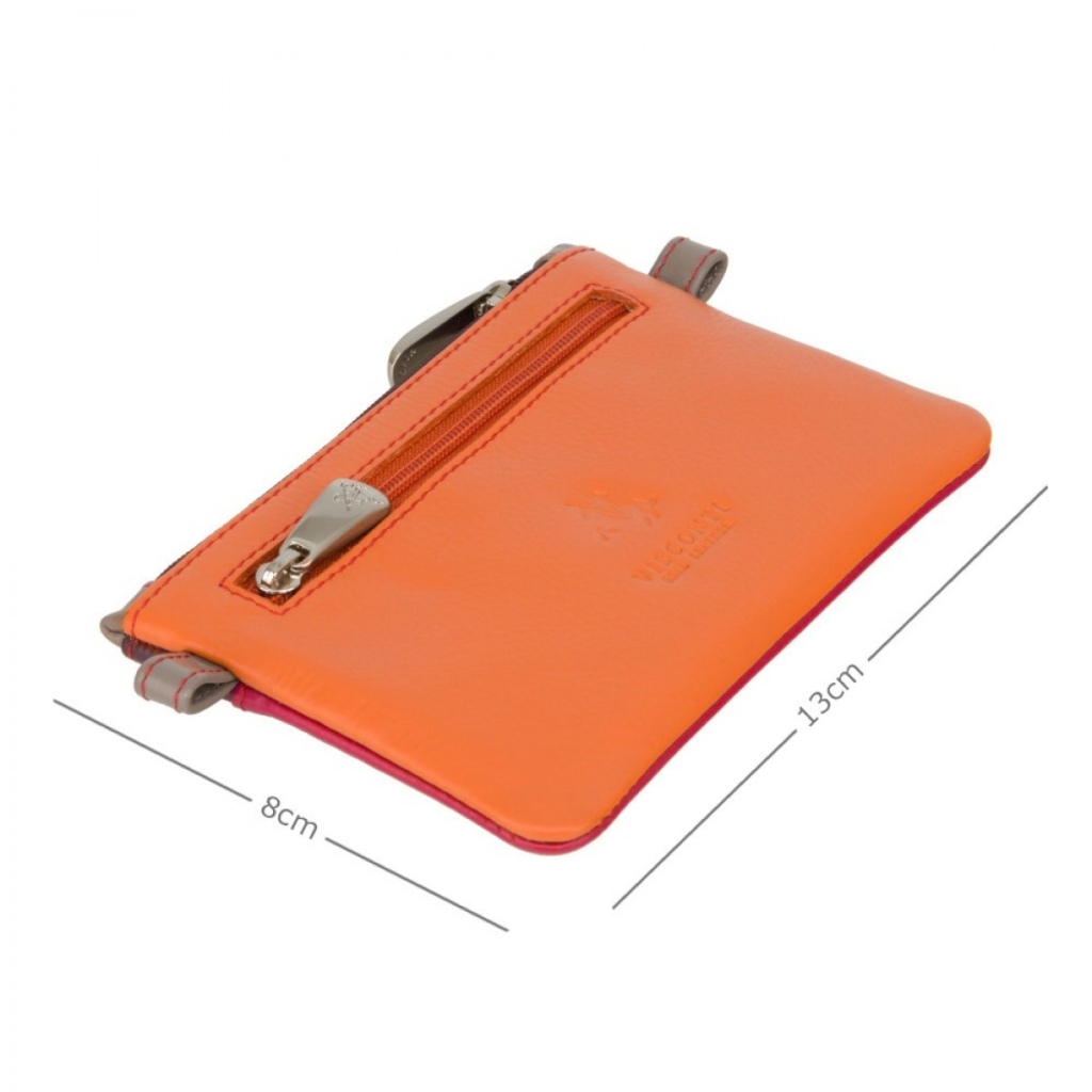 Ключниця кишенькова Visconti CP2 Cora Orange Multi (CP2 ORG M)