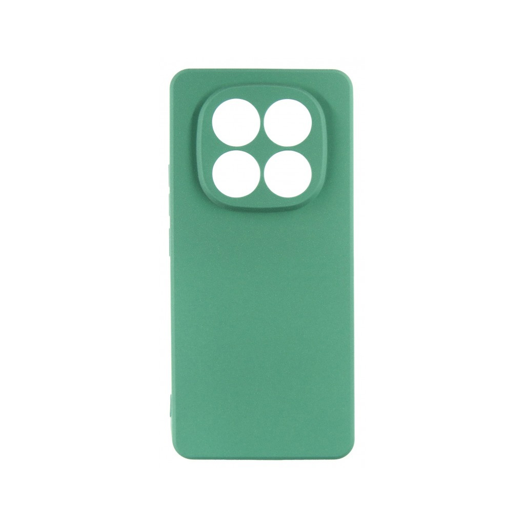 Чохол до мобільного телефона Dengos Kit Xiaomi Redmi Note 14 Pro case Soft + glass (Mint) (DG-KM-132)