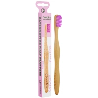 Toothbrush Nordics Bamboo Pink Bristles (3800500324357)