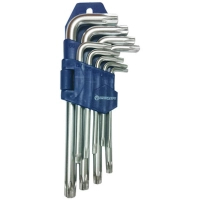 Key Standard TORX L-shaped with a hole 9 pcs. (TKS0901)