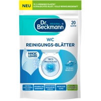 Toilet cleaner Dr. Beckmann Magic Leaves Dissolvable wipes Ocean breeze 20 pcs. (4008455097114)