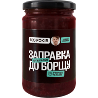 Соус 100 РОКІВ Заправка до борщу по-гуцульськи 330 г (4820285620238)