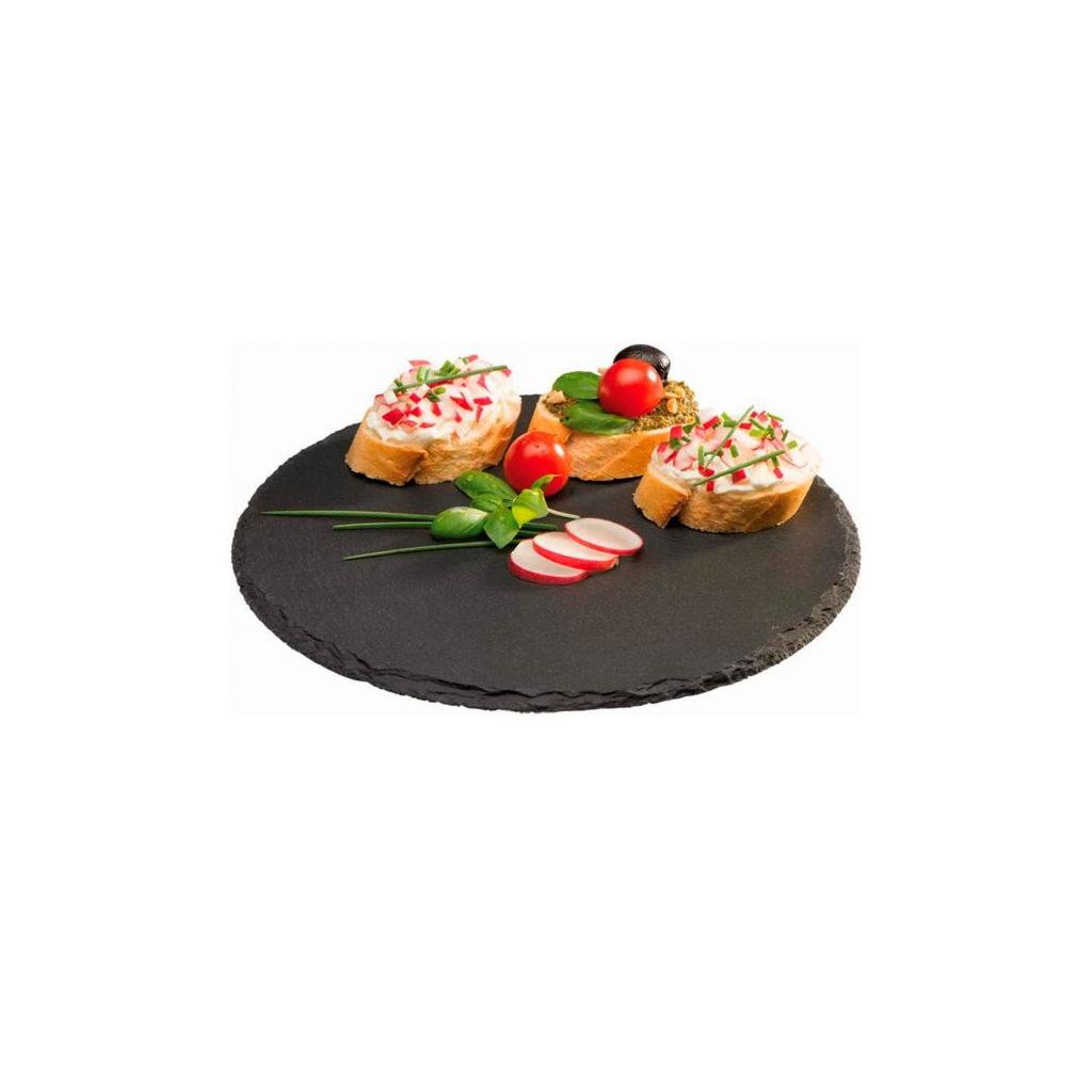 Дошка для подачі APS зі сланцю d 28 см (00969)