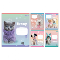 Notebook September 1st Funny Pets A5 12 sheets line (768209)