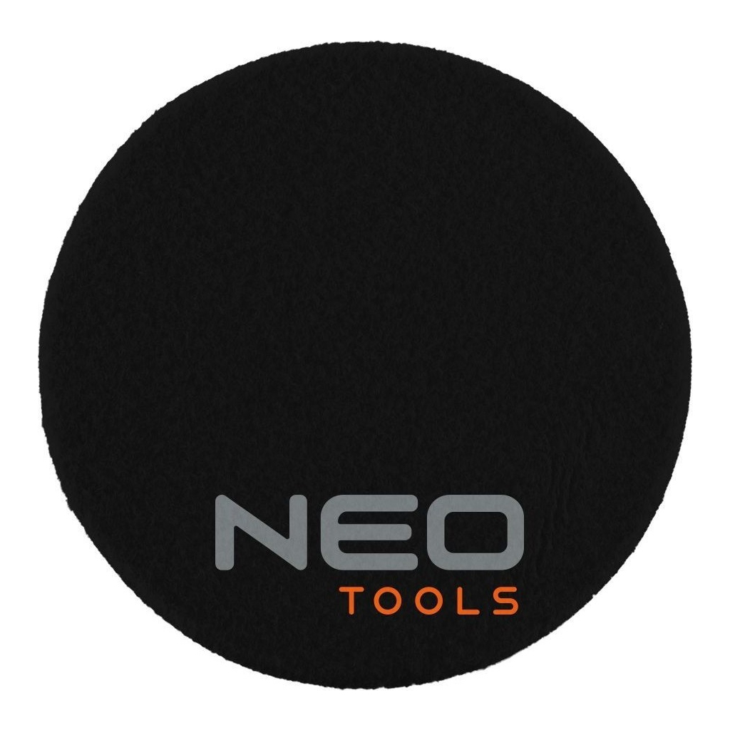 Круг зачистний Neo Tools полірувальний, губка м’яка, на липучці, 80x25мм (08-976)