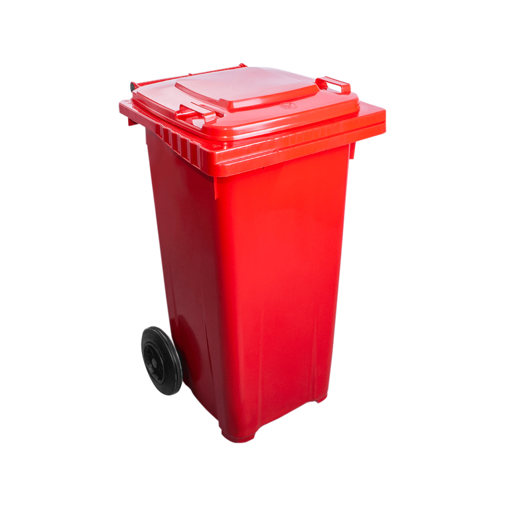 Контейнер для сміття Алеана Євро Червоний 120 л (20592)