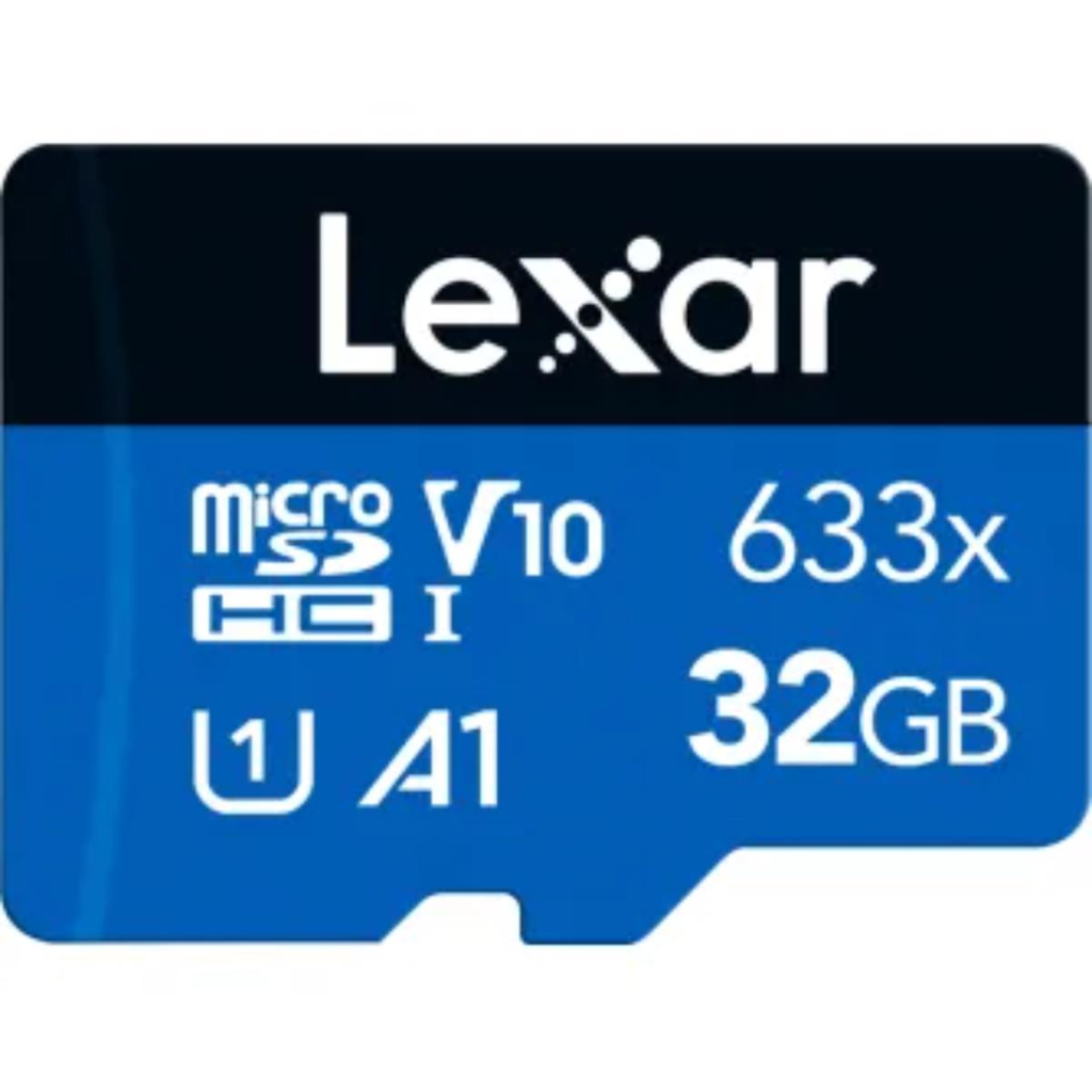 Карта пам'яті Lexar 32GB microSDXC class 10 UHS-I V10 A1 High Performance 633x (LMS0633032G-BNNNG) Карта пам'яті Lexar 32GB microSDXC class 10 UHS-I V10 A1 High Performance 633x (LMS0633032G-BNNNG)
