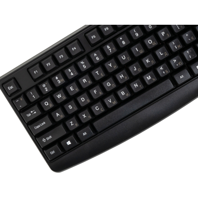 Комплект AOC KM170B USB UA Black (KM170B/97)