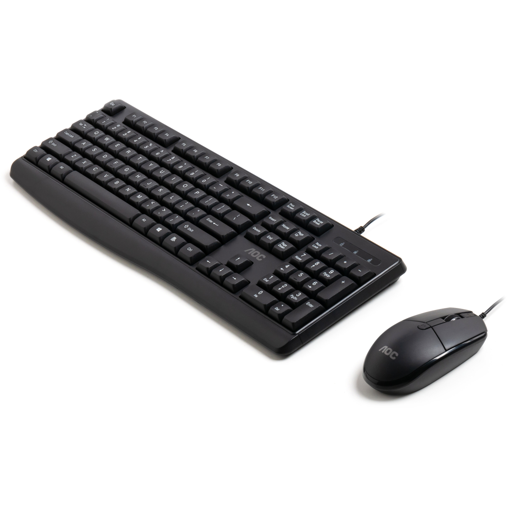 Комплект AOC KM170B USB UA Black (KM170B/97)