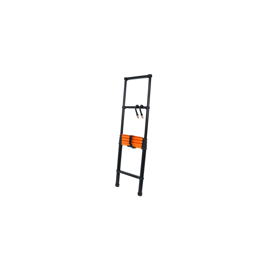 Драбина Voltronic з гачками 2,7м, алюмінієвий сплав, до 150кг, ширина 50см (YT43348)