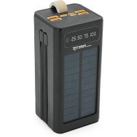 Батарея універсальна 7GO 50000mAh PD/22.5 Solar Black (GPW-01 / 45006)