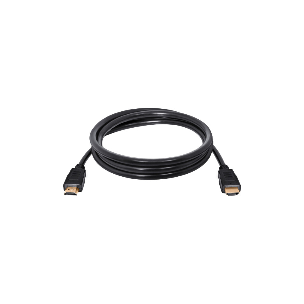 Кабель мультимедійний HDMI M to HDMI M 2.0m V1.4 black Defender (87336) Кабель мультимедійний HDMI M to HDMI M 2.0m V1.4 black Defender (87336)