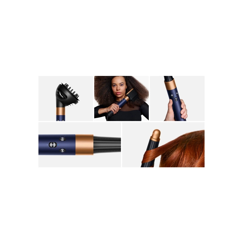 Стайлер Dyson Airwrap I.D. HS08 Multi-Styler and Dryer Curly+Coily Prussian Blue (107451-01)