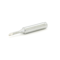 Soldering tip Bakku BK-900M-T-2C, silver, 4*6.3mm, copper, galvanic coating, wide nib (BK-900M-T-2C)