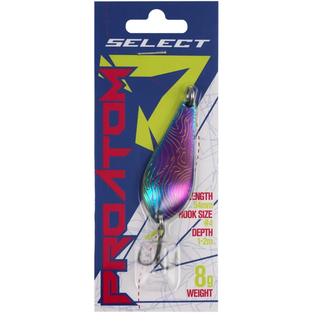 Блешня Select ProAtom 8.0g 54mm 14 (1870.77.22) Блешня Select ProAtom 8.0g 54mm 14 (1870.77.22)