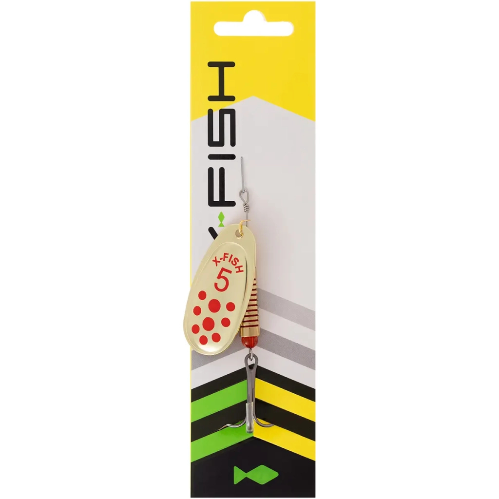 Блешня X-Fish Spike 14.5g 5 Gold RD (1917.06.26) Блешня X-Fish Spike 14.5g 5 Gold RD (1917.06.26)