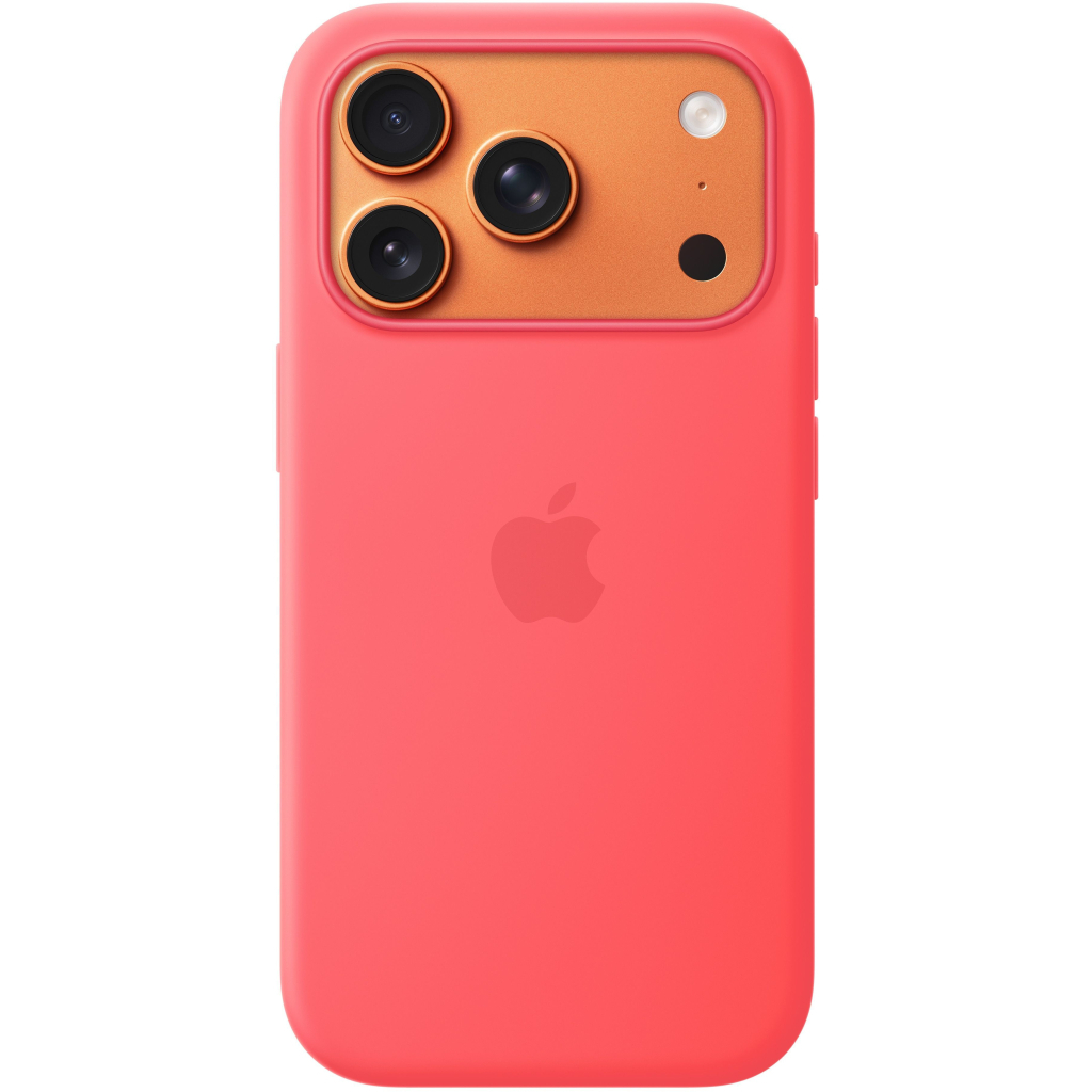Чохол до мобільного телефона Apple Silicone Case with MagSafe iPhone 17 Pro Bright Guava (A3559) (MHW04ZM/A) Чохол до мобільного телефона Apple Silicone Case with MagSafe iPhone 17 Pro Bright Guava (A3559) (MHW04ZM/A)