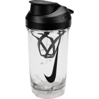 Пляшка для води Nike TR RECHARGE SHAKER BOTTLE 16 OZ N.101.2242.988.16 прозорий, чорний 470 мл (887791805607)